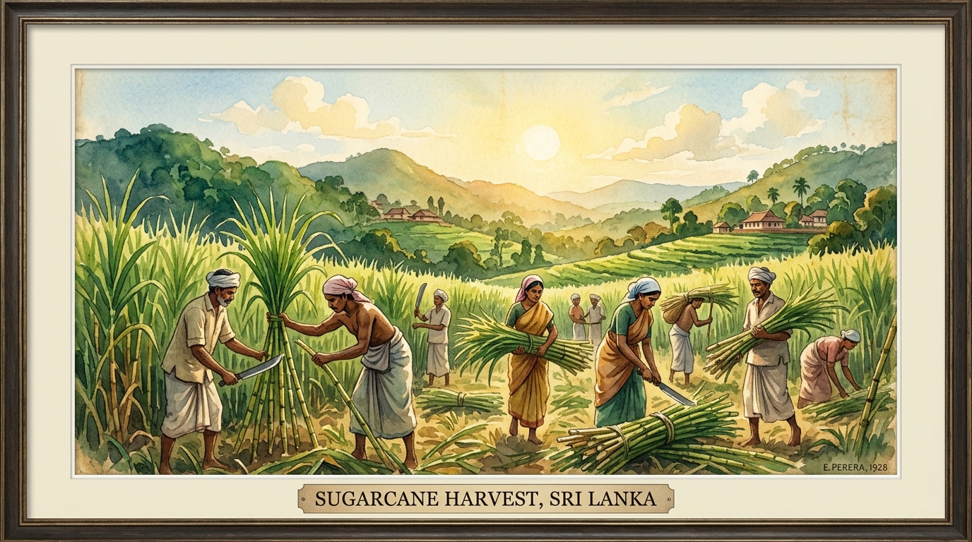 Plantation Laborers in the field